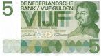 Bankbiljet 5 gulden 1966 Vondel I UNC, Verzenden