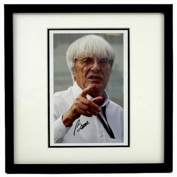 Gesigneerde foto Bernie Ecclestone F-1 beschikbaar voor biedingen