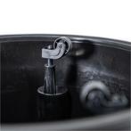 Aanbieding: Opstapkruk zwart 410 mm (h), Nieuw
