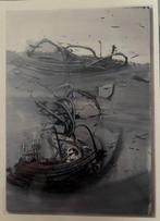 Emilio Scanavino (1922-1986) - Untitled, Antiek en Kunst, Kunst | Schilderijen | Modern
