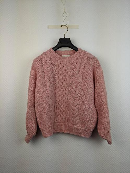 Jill Stuart pink cable knit sweater, Kleding | Dames, Truien en Vesten, Nieuw, Verzenden