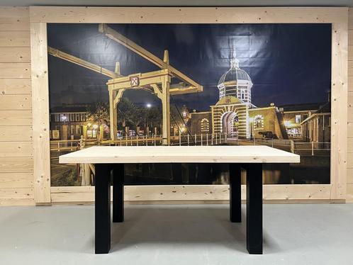Steigerhouten Eettafel Djazz, Huis en Inrichting, Tafels | Eettafels, Nieuw, Vijf personen of meer, Ophalen of Verzenden