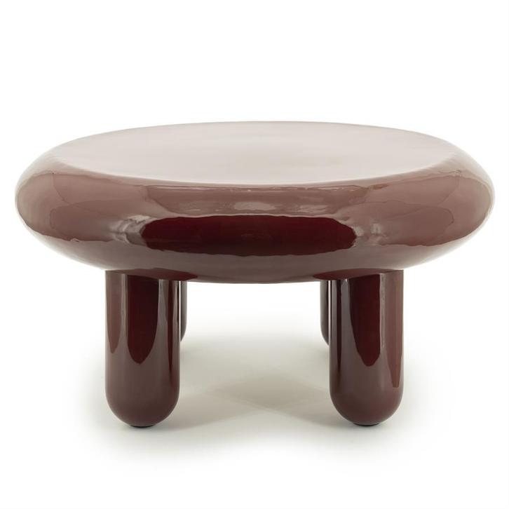 Coffee table Balloon - burgundy, Huis en Inrichting, Tafels | Eettafels, Nieuw, Ophalen of Verzenden