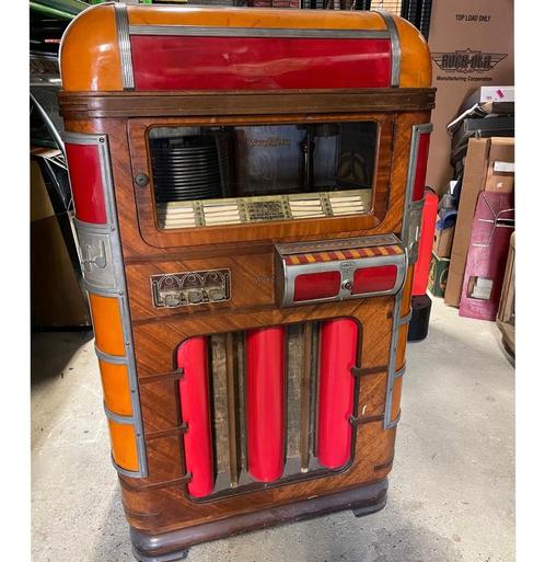 Wurlitzer 616 Jukebox met zeldzame Kit 1937 Origineel, Verzamelen, Automaten | Jukeboxen, Ophalen