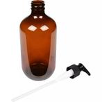 Benson Bruine zeepdispenser - 500 ml - Stijlvol en duurza..., Ophalen of Verzenden, Nieuw
