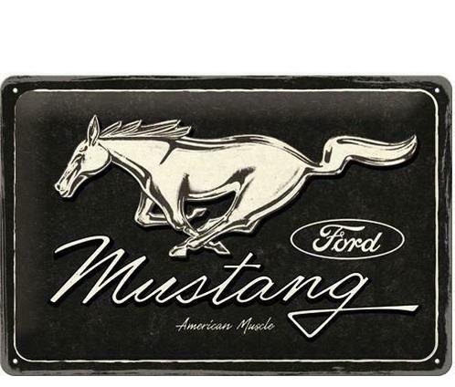 Ford Mustang reclamebord, Verzamelen, Merken en Reclamevoorwerpen, Nieuw, Verzenden