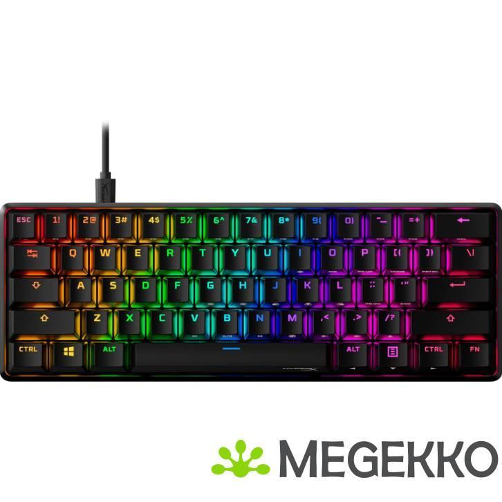 HyperX Alloy Origins 60 Zwart - HyperX Aqua, Computers en Software, Toetsenborden, Nieuw, Verzenden