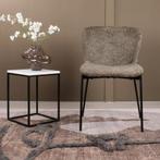 Eetkamerstoel zonder armleuning | Stof | Groen | DS4U Vera, Ophalen of Verzenden, Nieuw