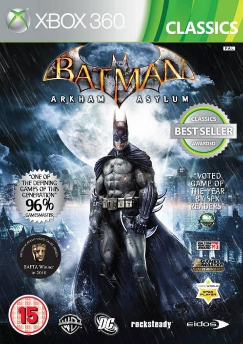 Batman Arkham Asylum (classics) (Xbox 360), Spelcomputers en Games, Games | Xbox 360, Gebruikt, Vanaf 12 jaar, Verzenden