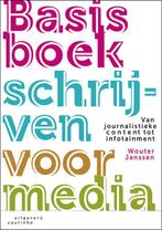 Basisboek schrijven voor media 9789046907351, Zo goed als nieuw
