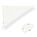 Schaduwdoek 3x4x5 driehoek 90 graden Artic White, Ophalen of Verzenden, Nieuw