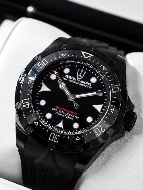 Sea-God - BlackStorm - Zonder Minimumprijs - * NEW *, Sieraden, Tassen en Uiterlijk, Horloges | Heren