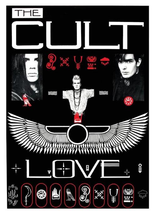Posters - Poster Cult, The - Love, Verzamelen, Muziek, Artiesten en Beroemdheden, Zo goed als nieuw, Verzenden