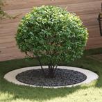vidaXL Plantenring 5 stuks Wit Ø90/120 cm Staal, Verzenden, Nieuw