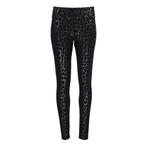 Frogbox • zwarte hartjes legging • 36, Verzenden, Zwart, Nieuw, Maat 36 (S)