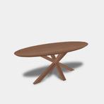 Tafel Ovaal Eikenhout  Matrix Hout  180x90, Huis en Inrichting, Tafels | Eettafels, Nieuw