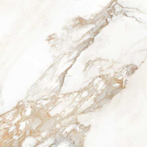 Vloertegel Calacatta 90x90 cm Gerectificeerd Mat Gold (Prijs, Doe-het-zelf en Verbouw, Tegels, 60 cm of meer, Vloertegels, Nieuw