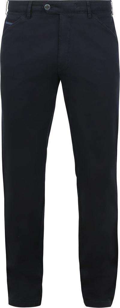 Meyer Chicago Chino Navy maat 52 Heren, Kleding | Heren, Broeken en Pantalons, Blauw, Nieuw, Maat 52/54 (L), Verzenden