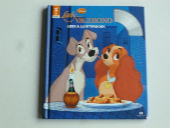 Lady en de Vagebond - Disney (Lees en Luister CD), Cd's en Dvd's, Cd's | Kinderen en Jeugd, Zo goed als nieuw, Verzenden