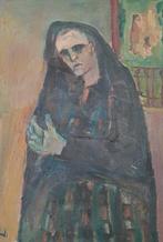 Giuseppina Zardi (XX) - Lattesa, Antiek en Kunst