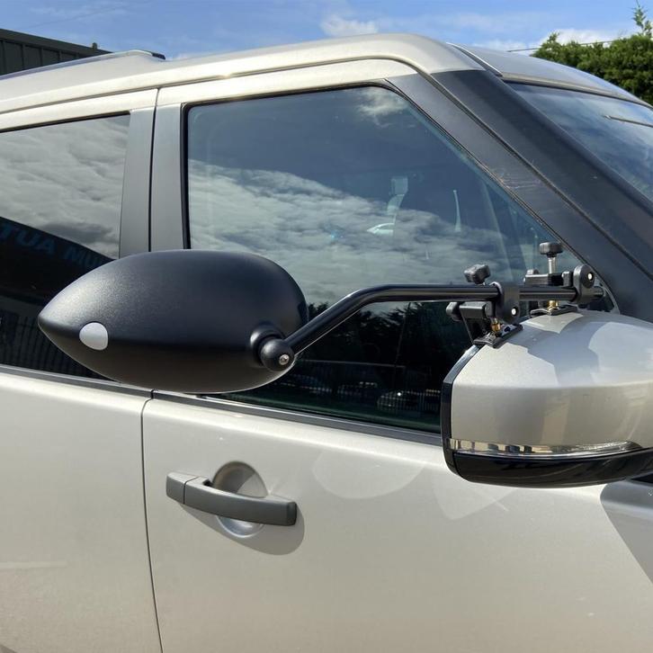 Milenco Opzetspiegel Aero Platinum Set, Caravans en Kamperen, Camper-accessoires, Nieuw, Ophalen of Verzenden