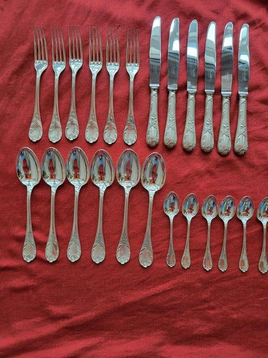 Christofle - orfevrerie christofle - Bestekset (24) - Marly, Antiek en Kunst, Antiek | Meubels | Tafels