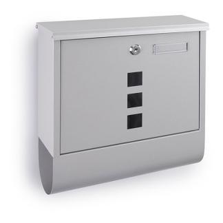 Brievenbus | Lifa Garden (IJzer, Zilver), Tuin en Terras, Brievenbussen, Nieuw, Verzenden