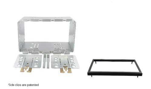 2-Din ISO inbouwframe set universeel 100mm bus, Auto diversen, Auto-accessoires, Nieuw, Verzenden