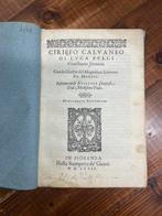 Luca Pulci - Ciriffo Calvaneo di Luca Pulci gentilhuomo, Antiek en Kunst, Antiek | Boeken en Bijbels
