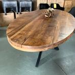TAFEL OVALE en ROND  goedkoopste van NL + direct leverbaar, Huis en Inrichting, Tafels | Eettafels, Metaal, 100 tot 150 cm, Verzenden