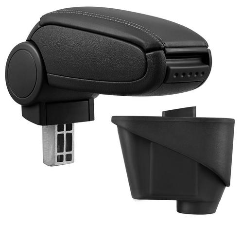 Armsteun voor Citroën DS3 vanaf 2010 kunstleer zwart, Auto diversen, Auto-accessoires, Verzenden