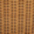 2dekans | tectake® Tuinstoel Beklede rieten stoel voor het, Tuin en Terras, Ophalen of Verzenden, Zo goed als nieuw