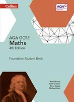 AQA GCSE maths. Foundation student book by Kevin Evans, Boeken, Verzenden, Gelezen, Brian Speed, Michael Kent, Keith Gordon, Kevin Evans