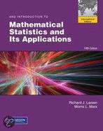 An Introduction to Mathematical Statistics and 9780321766564, Boeken, Zo goed als nieuw