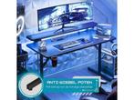 Five Stars® Game Bureau - 100x50x75 cm - Game Bureau met LED, Verzenden, Nieuw