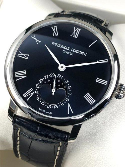 Frédérique Constant - Manufacture Slimline Moonphase, Sieraden, Tassen en Uiterlijk, Horloges | Heren