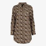 TwoDay lange dames blouse luipaardprint bruin maat XXL, Nieuw, Verzenden