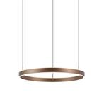 Design hanglamp donker brons 3-staps dimbaar easylift -, Nieuw, Metaal, Modern, 75 cm of meer