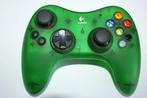 Xbox Attack Green Logitech Wireless Controller + Receiver, Ophalen of Verzenden, Zo goed als nieuw