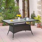 Tuintafel Glazen Tafel Eettafel 150cm X 85cm X 74cm, Tuin en Terras, Nieuw, Verzenden
