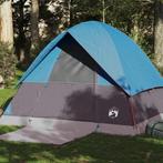 vidaXL Koepeltent 4-persoons waterdicht blauw, Verzenden, Nieuw, Tot en met 2