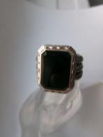 Zilver, Onyx - Ring - Art Deco, Antiek en Kunst