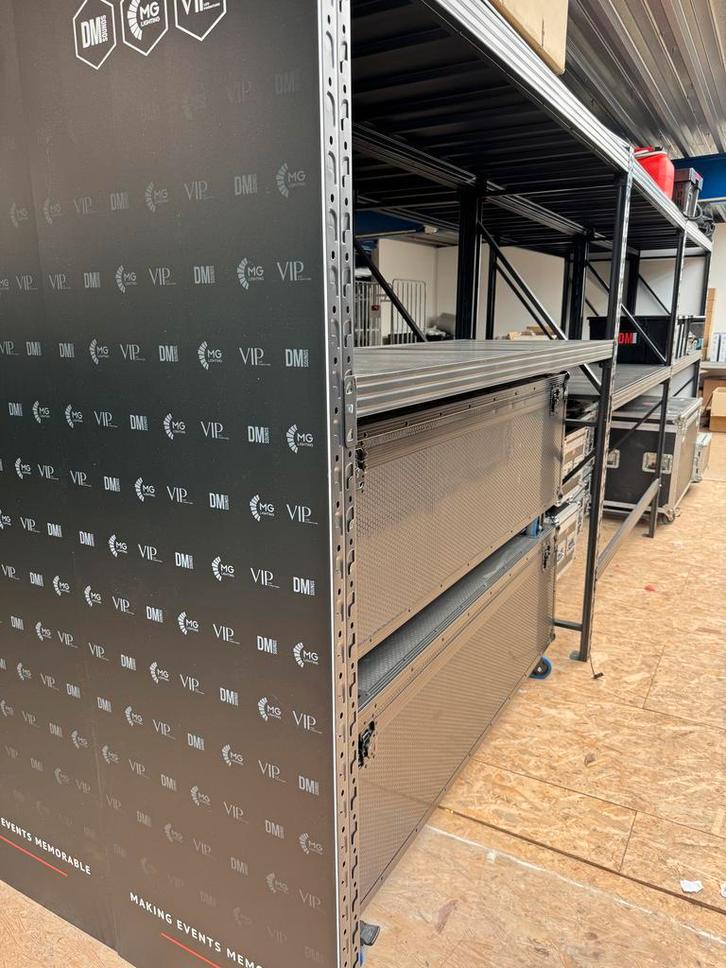 Grootvaks legbord stelling magazijn (black on black) NIEUW, Zakelijke goederen, Kantoor en Winkelinrichting | Magazijn, Stelling en Opslag