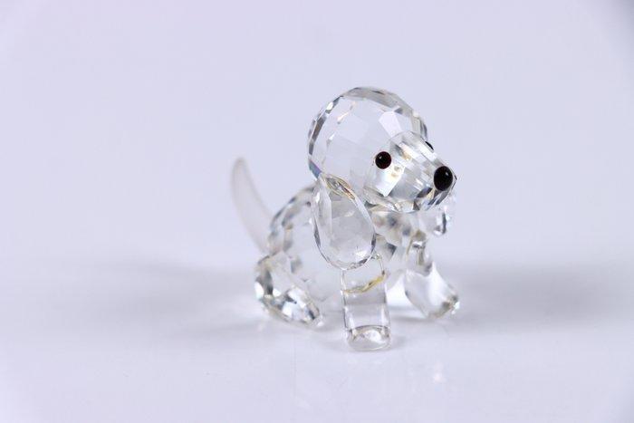 Figuur - Swarovski - Zittende Beagle (Boxed + certificate) -, Antiek en Kunst, Curiosa en Brocante