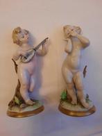 Capodimonte - Figuur - Coppia di putti musicanti (2) -