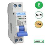Gacia installatieautomaat 1P+N B13 6KA - M80N-B13, Doe-het-zelf en Verbouw, Elektra en Kabels, Ophalen of Verzenden, Nieuw