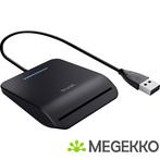 Trust Primo smart card reader Binnen CardBus+USB 2.0 Zwart, Verzenden, Nieuw