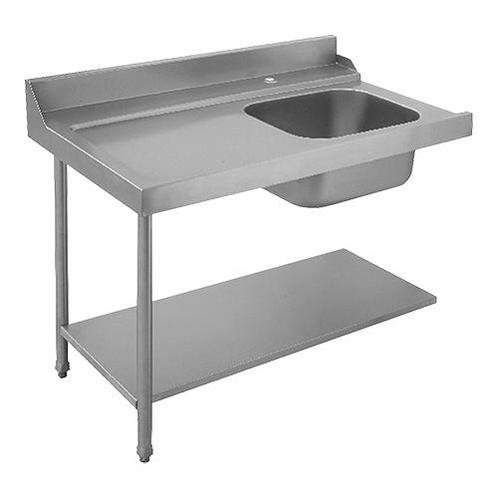 Aanvoertafel rechts met onderschap + achteropstand |1200mm, Zakelijke goederen, Horeca | Keukenapparatuur, Nieuw in verpakking