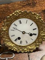 Slingerklok, Horlogemakerij zakhorloge - Hout, Messing -, Antiek en Kunst