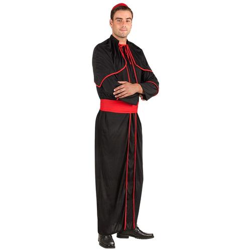 Kardinaal Kostuum Zwart M/L, Kleding | Heren, Carnavalskleding en Feestkleding, Nieuw, Verzenden